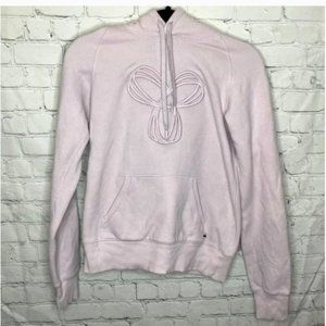 TNA light pink hoodie with kangaroo pocket
